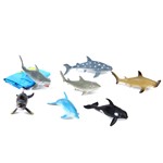 Shark & Whale Toy Figures